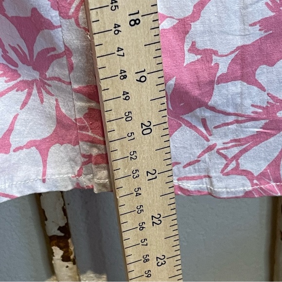 NWT Leti Pink & white floral halter top - Picture 5 of 16